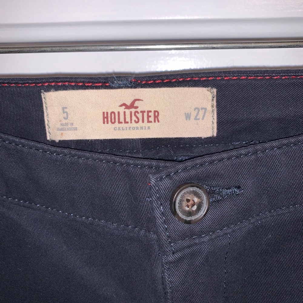 Women’s Navy Hollister Shorts Size 5 - Picture 3 of 5